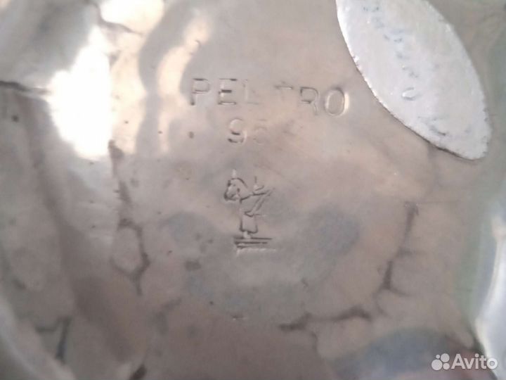 Вазочка из олова