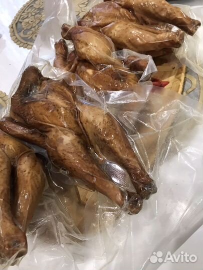 Продаю копченых цыплят бройлеров горячего копчения
