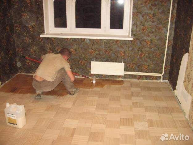 Шлифовка паркета.Ремонт полов