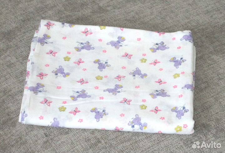 Пододеяльник детский х/б 85 см на 110 см