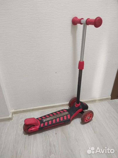 Самокат детский трехколесный бу