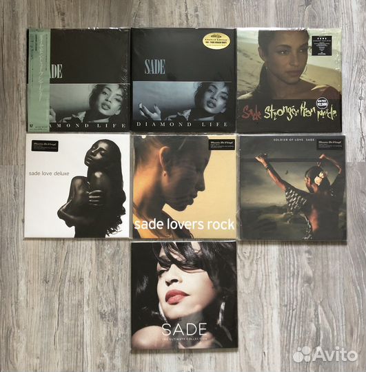 Sade виниловые пластинки LP