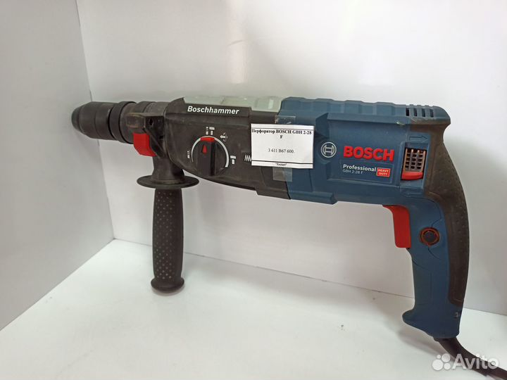 Перфоратор bosch GBH 2-28 F
