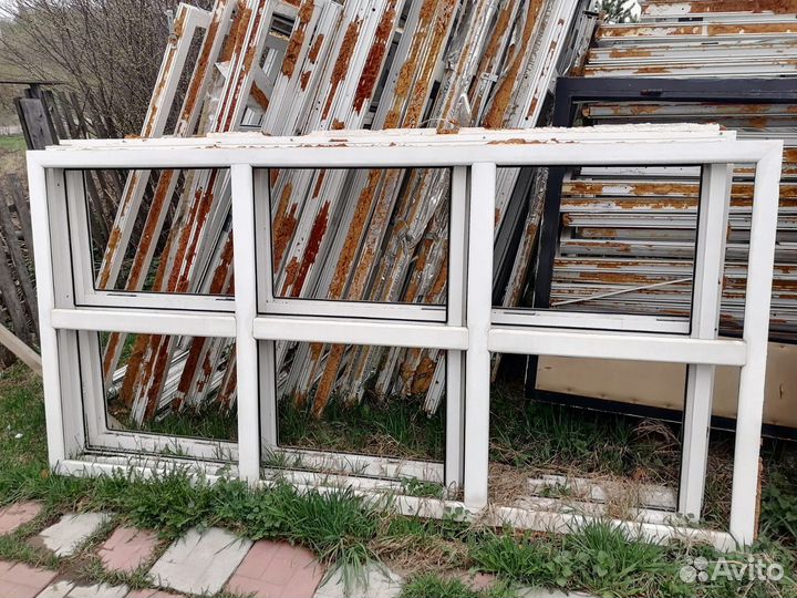 Окна пластиковые панорамные бу