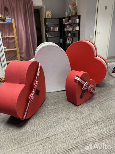 Коробка подарочная сердце