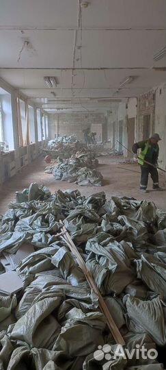 Демонтажные работы и вывоз мусора