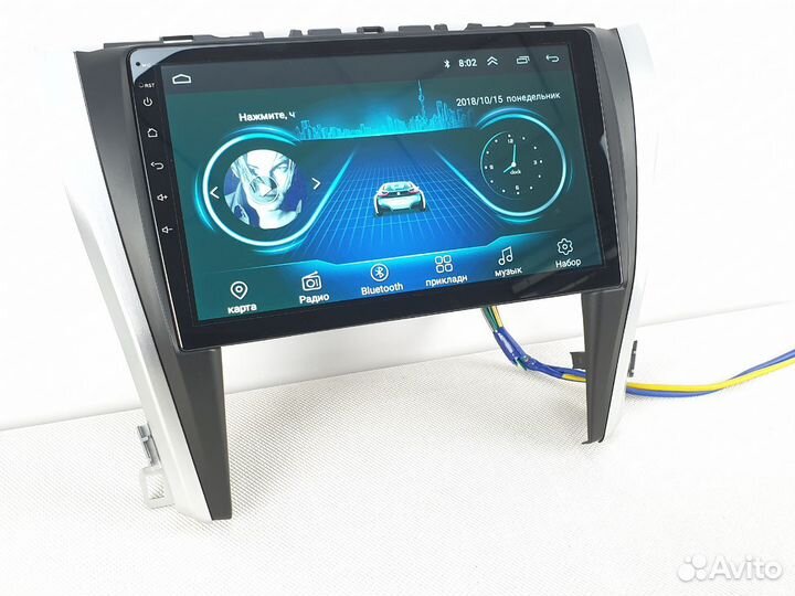 Андроид магнитола toyota camry V55 2014-2017год