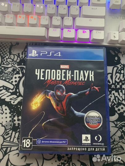 Игры для приставок ps4 человек паук Майлз Моралес