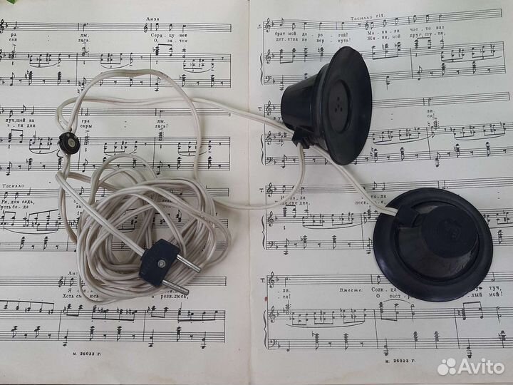 Наушники для радиоточки СССР