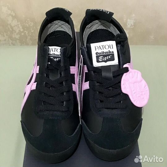 Patou xOnitsuka Tiger Mexico 66 Black Cotton Candy