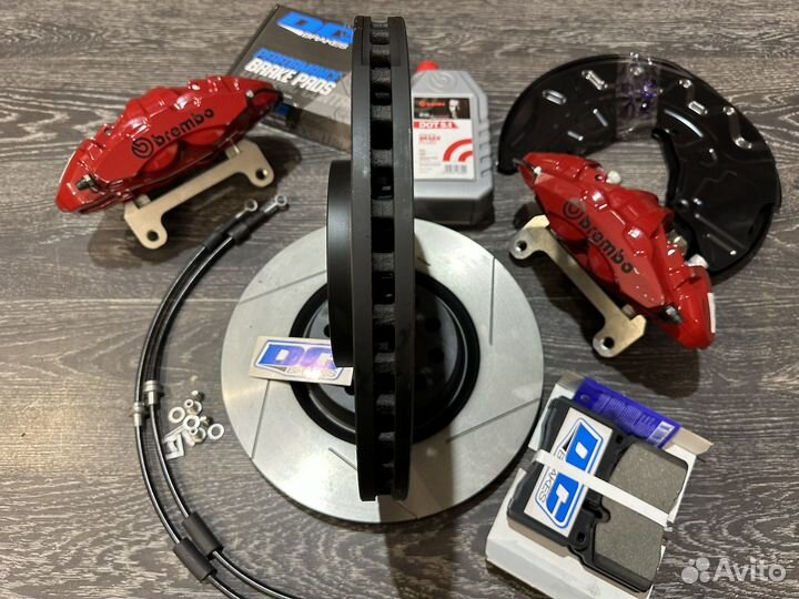 Кит brembo GT 4pot 340/30 VW audi seat skoda 5/112