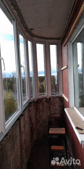 Балконы лоджии остекление отделка