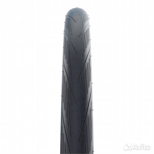 Покрышка 700x25 Schwalbe Lugano-II Wire Black+Brow