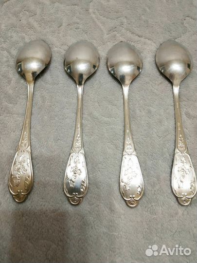 Ложки десертные мельхиоровые СССР