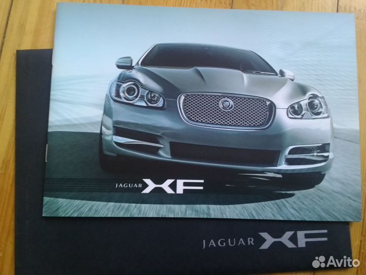 Оригинальная мини-брошюра Jaguar XF (2008)