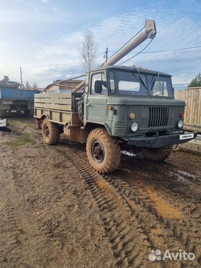 Бурильно-крановая машина ГАЗ БКМ-317-01, 1989