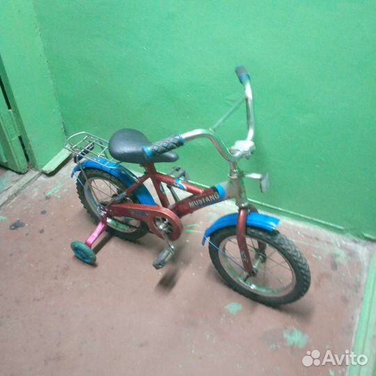 Детский велосипед на 14 колесах