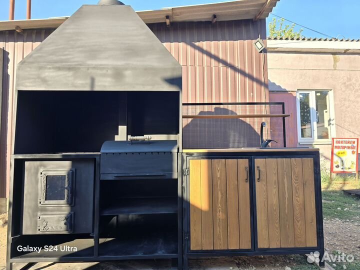 Мангальная зона модульная