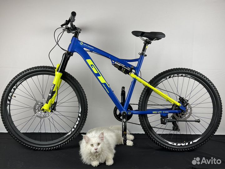 Новый горный велосипед двух подвес 27.5