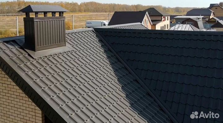 Металлочерепица торцевой