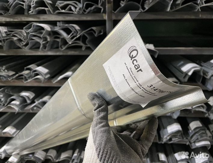 Порог левый Alfa Romeo 156 1997-2005(1мм)