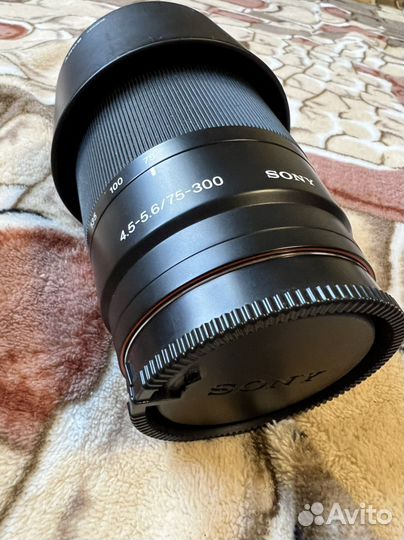 Объектив Sony 75-300mm 4.5-5.6