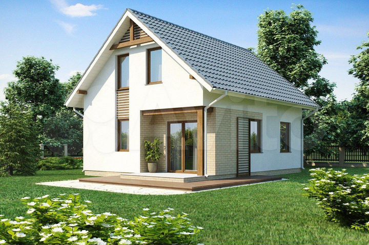 Дом 120 м² на участке 6 сот.