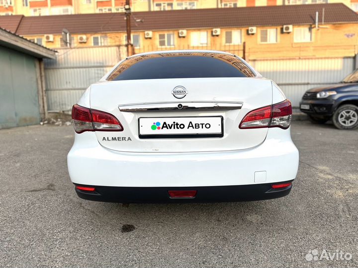 Nissan Almera 1.6 МТ, 2015, 220 000 км