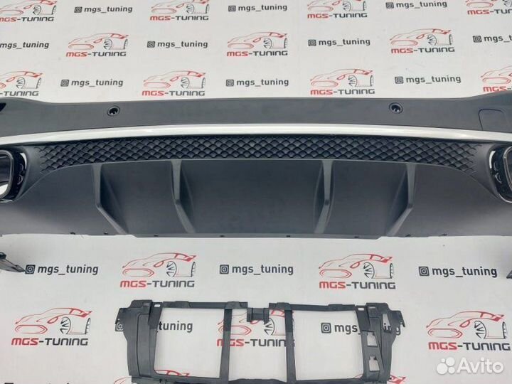 Диффузор с Black насадками 63 Chrome на GLS X167