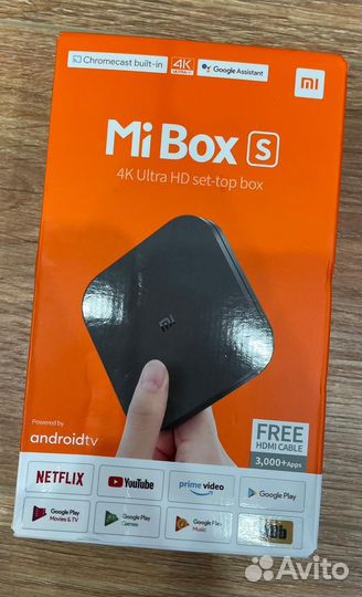 Приставка Xiaomi Mi tv BOX S