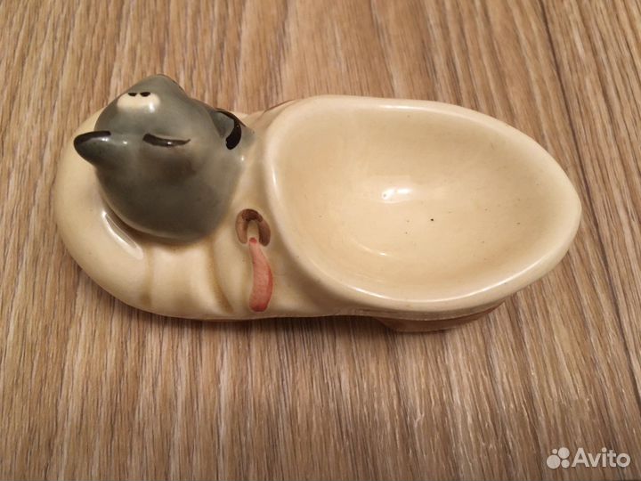 Пепельница ручной работы с мышкой