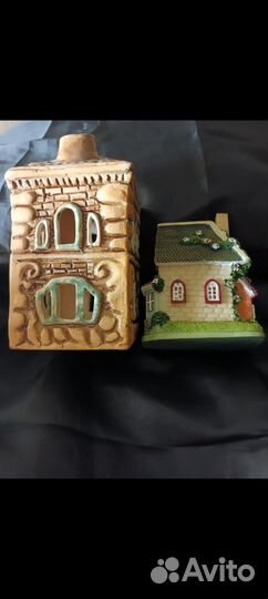 Домик,типа глина.керамика (аквариум