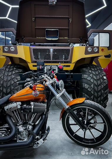 Harley-Davidson fxsb breakout