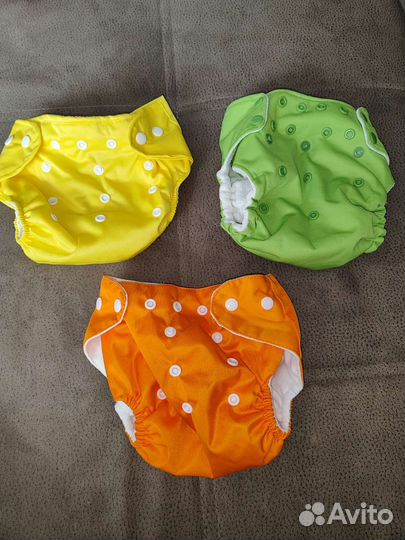 Подгузники многоразовые с рождения