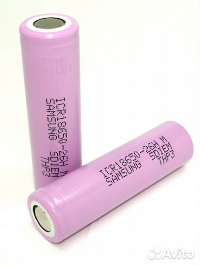 Аккумулятор samsung ICR18650-26HM 2600mAh