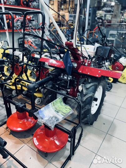 Мотоблок Honda GX420 18лс бензин+ Плуг+Фрезы