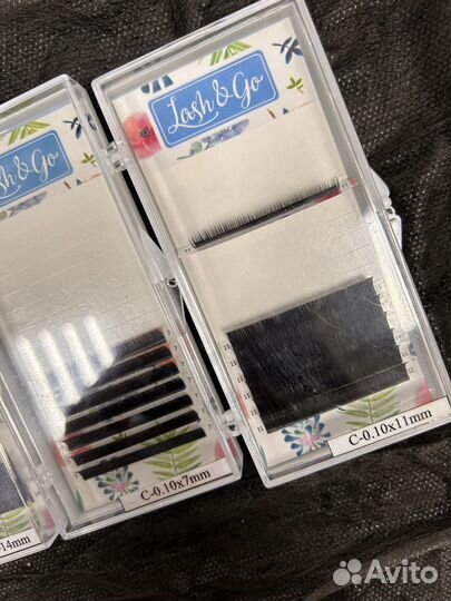 Ресницы lash go изгиб С