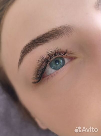 Наращивание ресниц модель