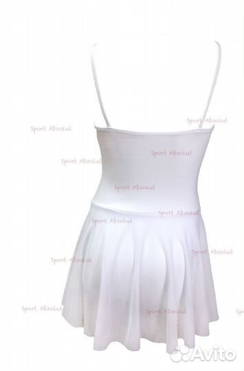 Костюм гимнастический на бретельках