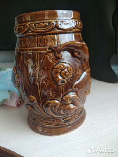 Пивная кружка керамическая