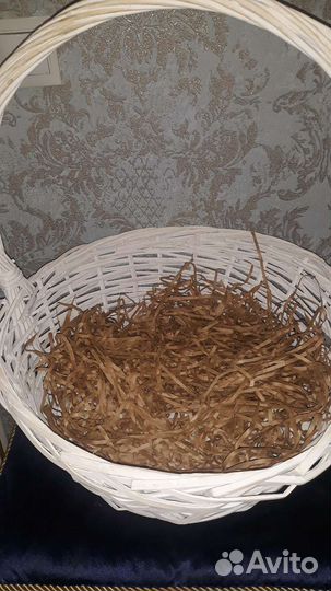 Корзина хендмейд новая для цветов/фруктов/пикника