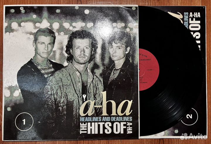 Виниловая пластинка A-ha. The hits of a-ha