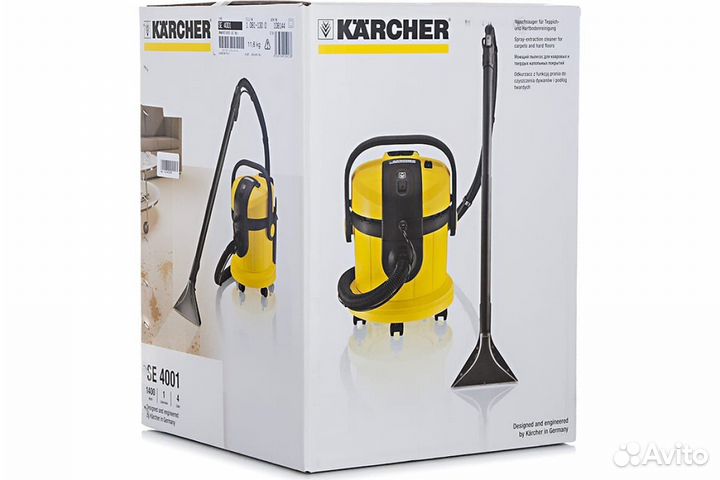 Моющий пылесос Karcher vd 3 p v-17/4/20