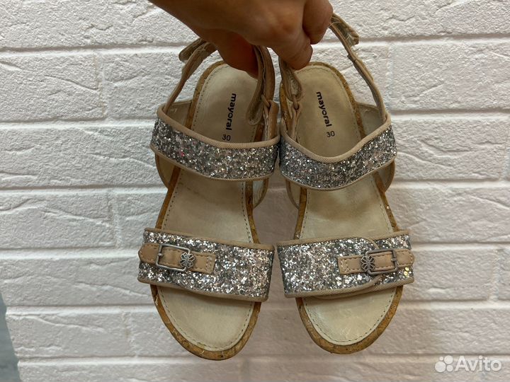 Босоножки сандалии для девочки 30 размер