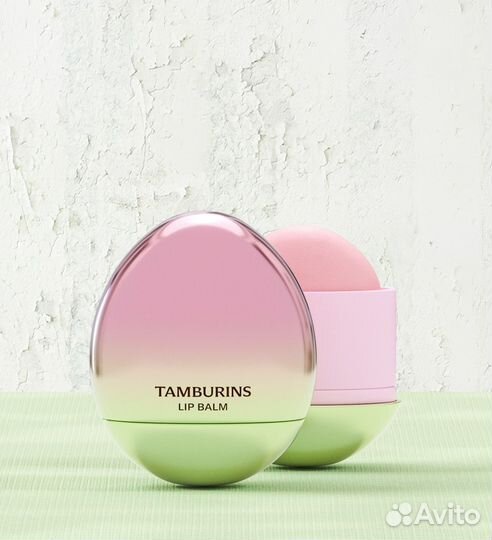 Tamburins EGG LIP balm rose woody glow