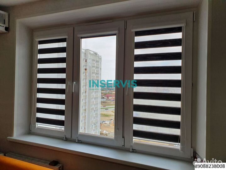 Жалюзи зебра день ночь