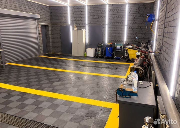 Модульная плитка пвх для парковки