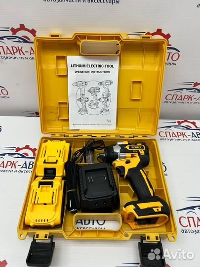 Гайковерт аккумуляторный 350 Н/м аналог DeWalt