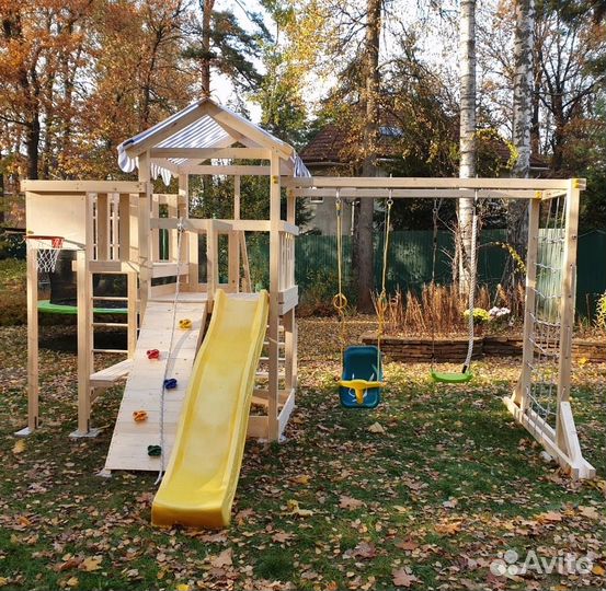 Детская площадка скалодром сетка-лазанка