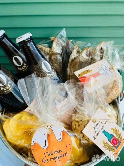 Пивной набор в ведре